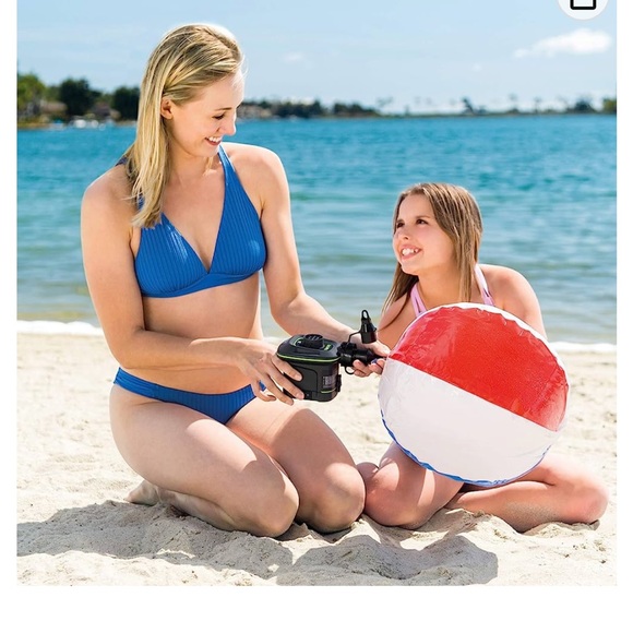 Intex Quick-Fill Air Pump Series for Inflatables Mattress Bed Pool Toy (AC/DC - Picture 2 of 12